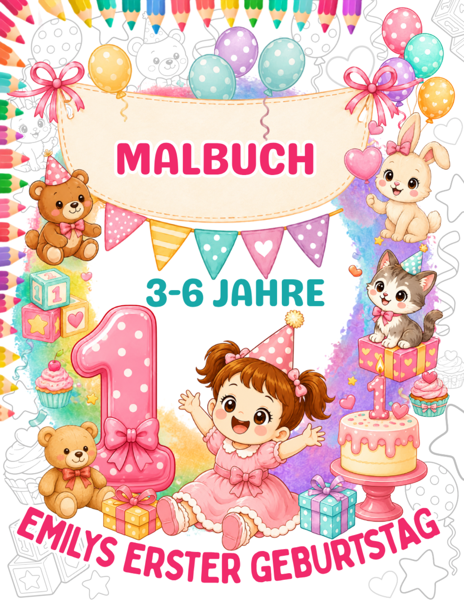 Buchcover: Emilys erster Geburtstag