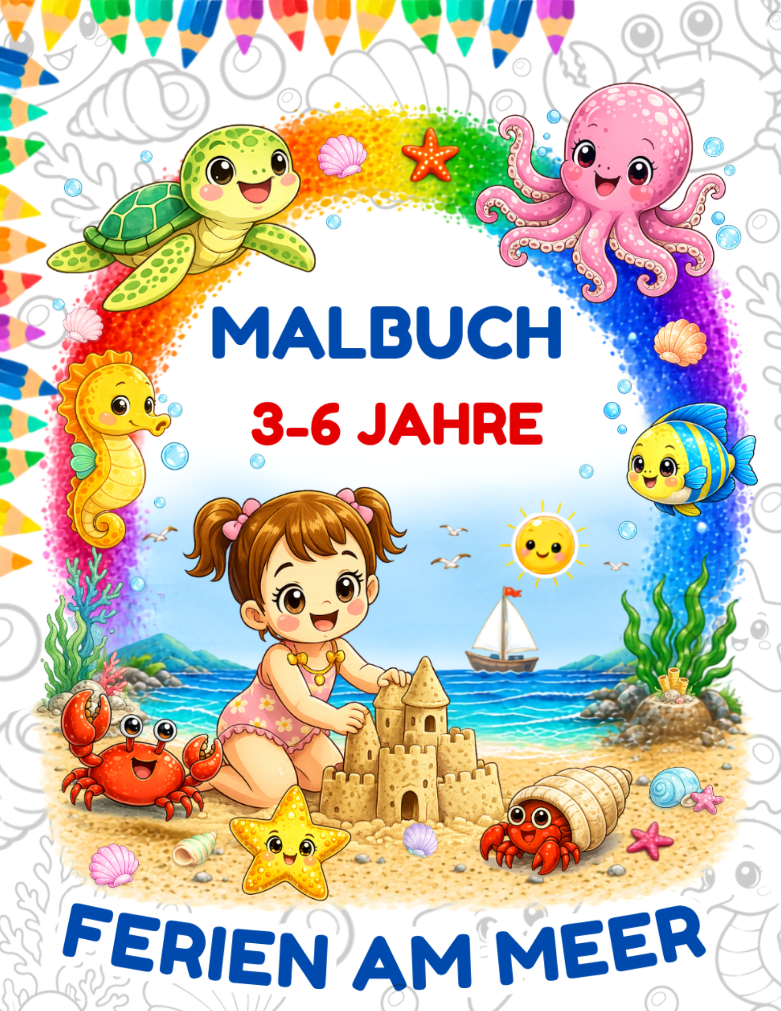 Buchcover: Ferien am Meer